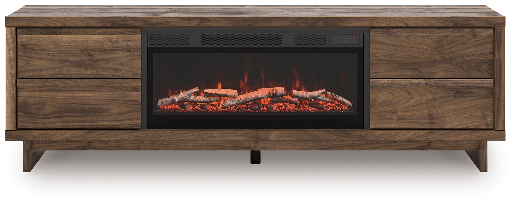 72" TV Stand With Electric Fireplace
