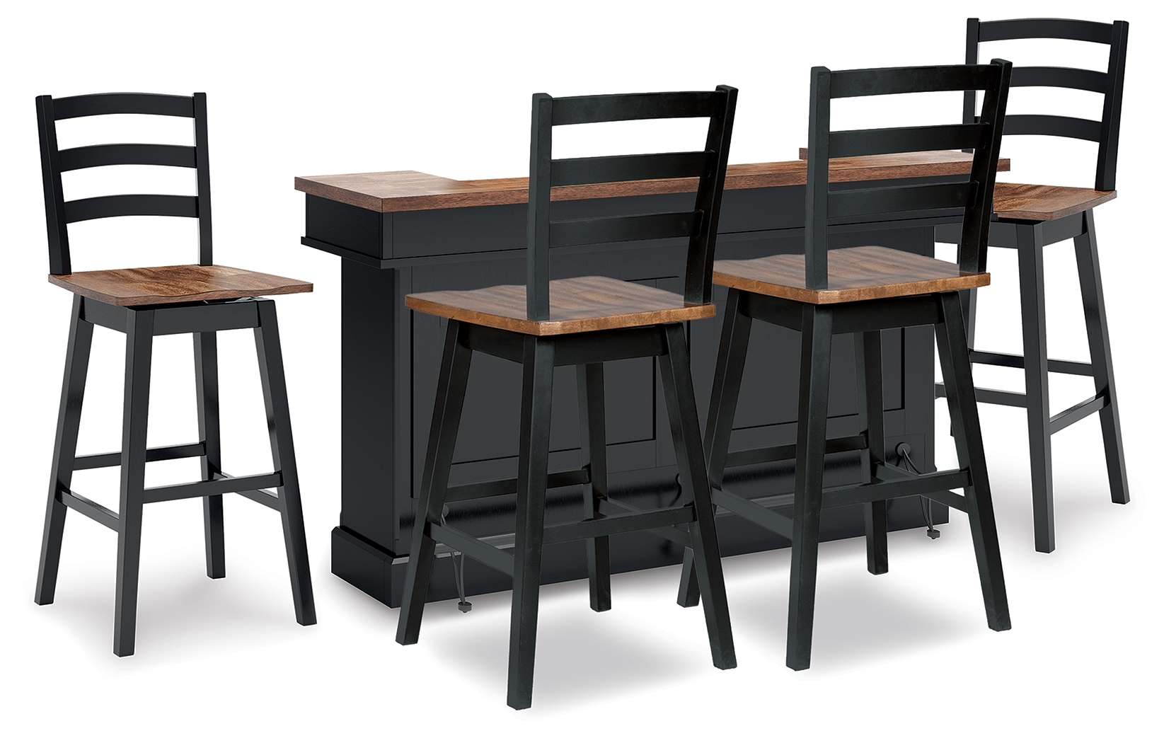 Bar Table And 4 Barstools
