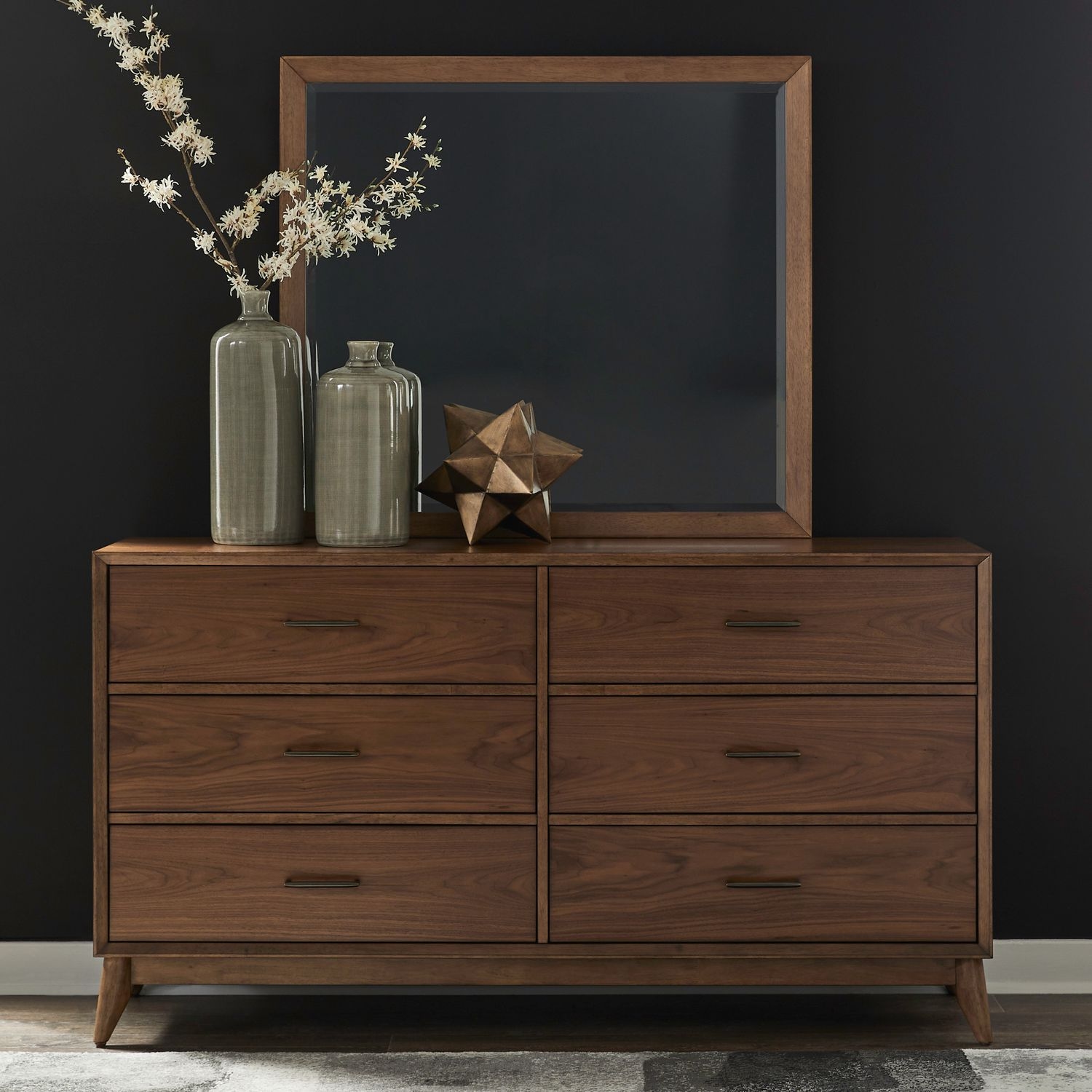 Dresser and Mirror