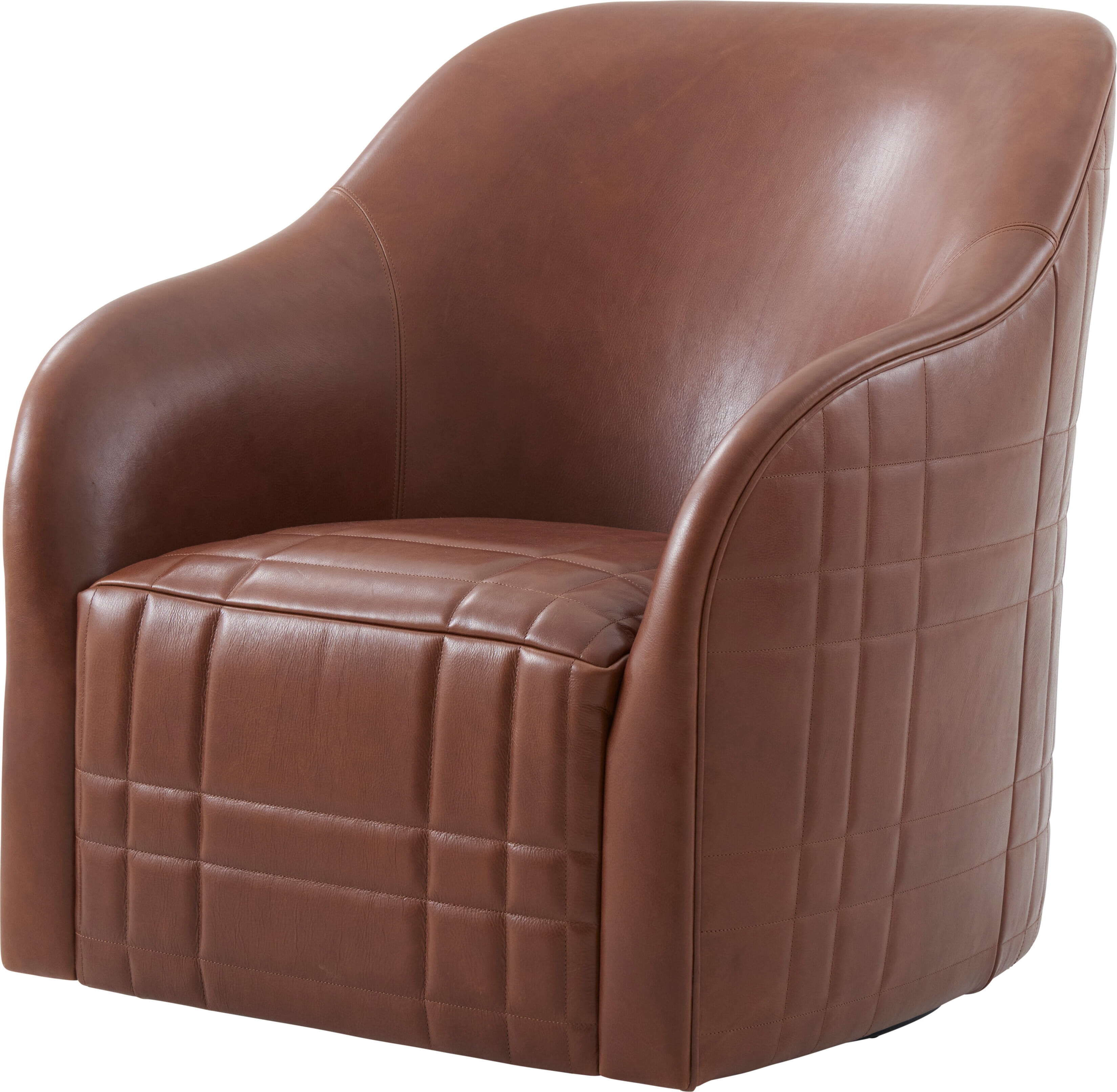 Tartan Tawny Swivel Chair