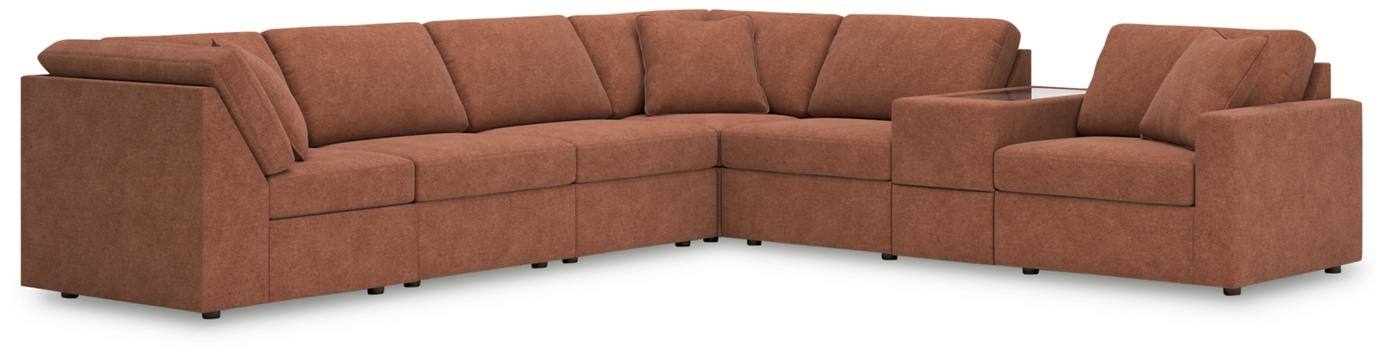 7-Piece Sectional Console