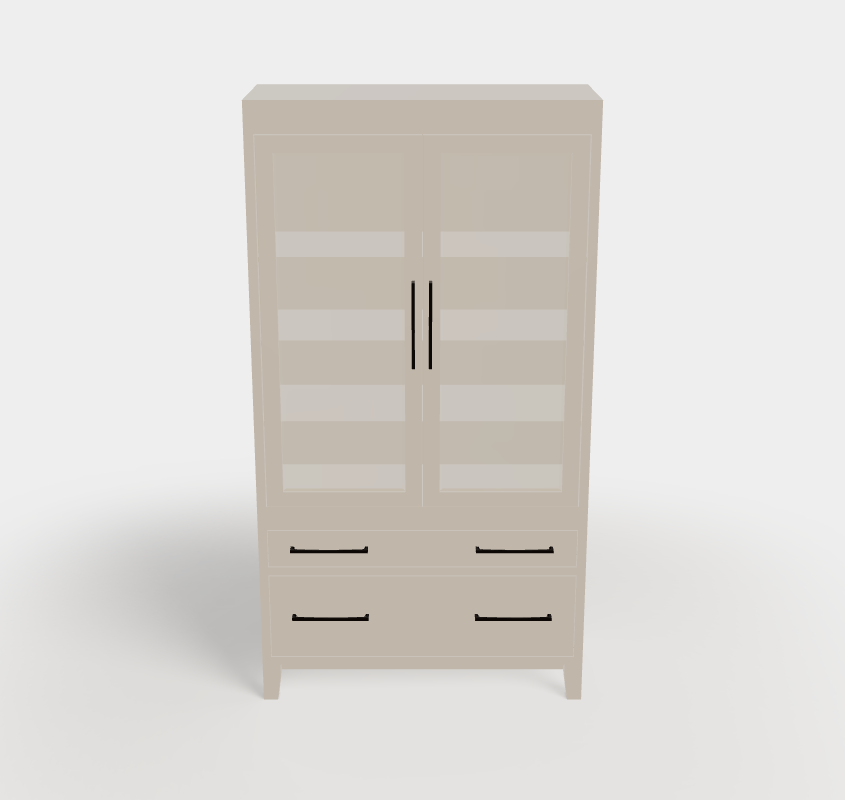 Oxford Bookcase (No Lock)