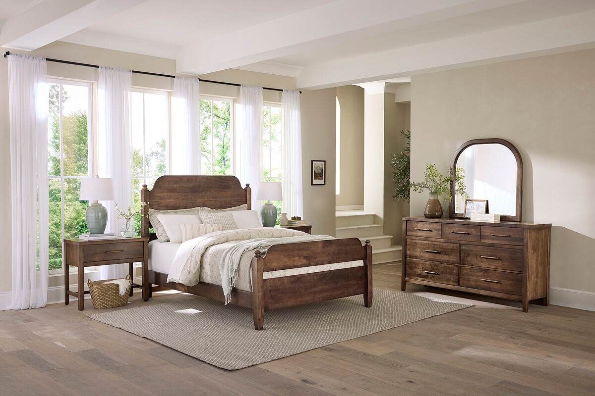 5-Piece California King Poster Bedroom Set