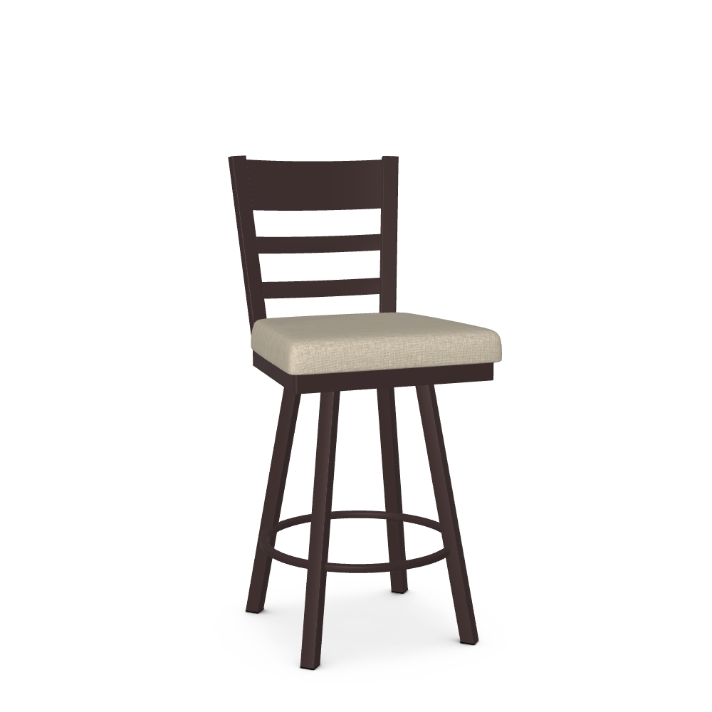 Upholstered Counter Height Swivel Stool