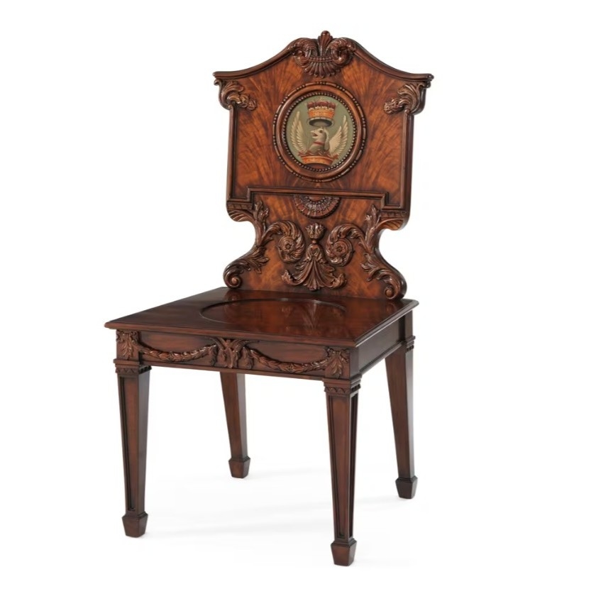 The Wootton Mahogany Hall Accent Chair