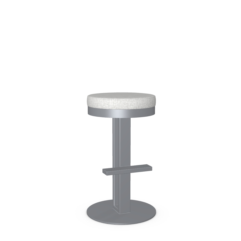Upholstered Bar Height Swivel Stool
