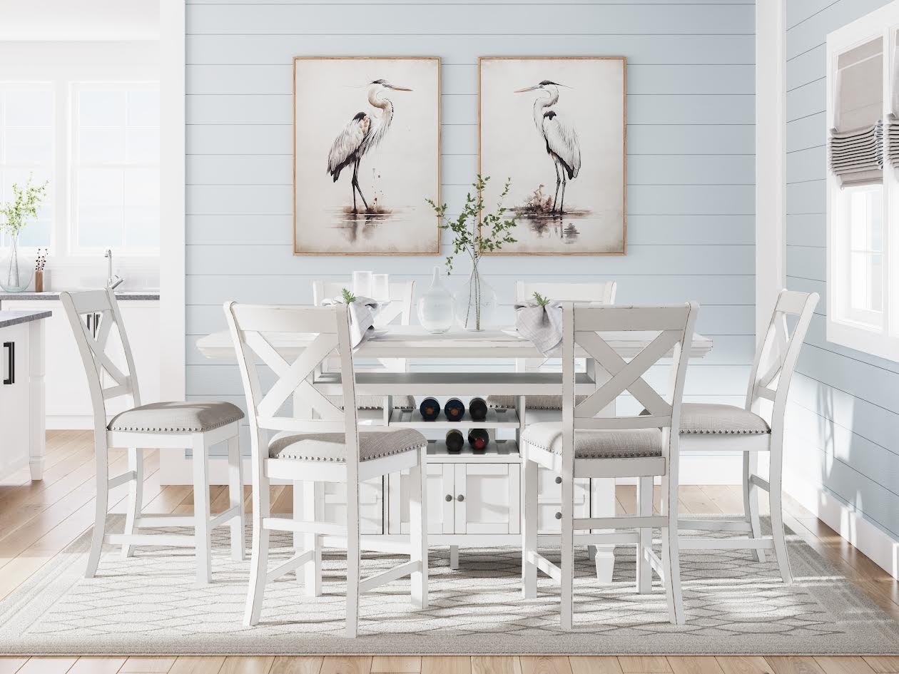 7-Piece Counter Height Dining Set