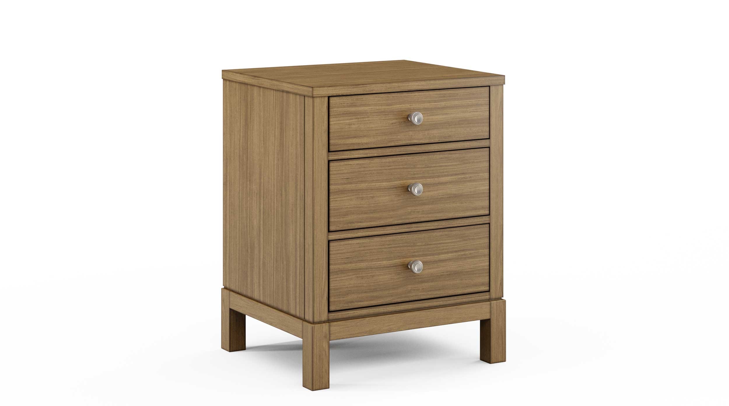 3-Drawer Nightstand