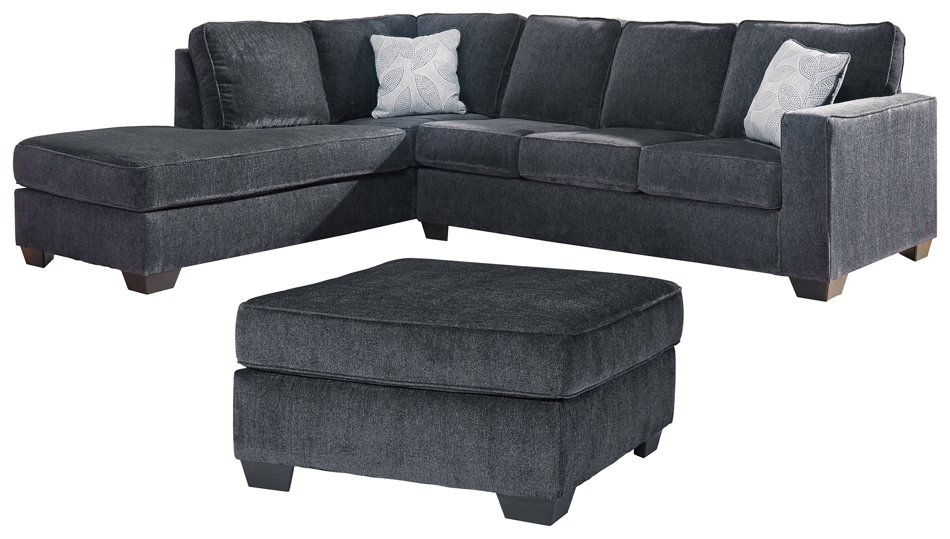 2-Piece Sectional And Ottoman
