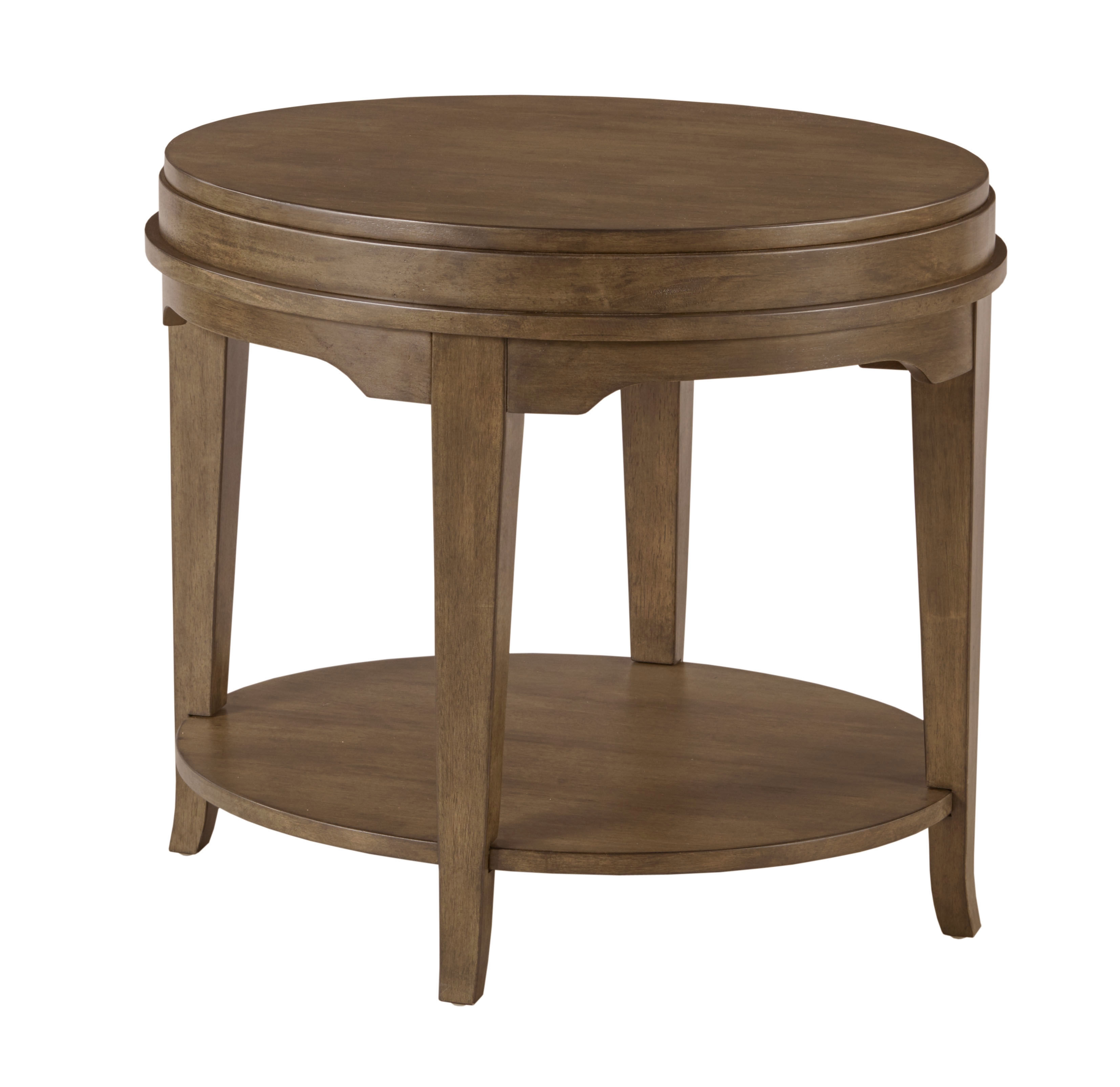 Oval End Table