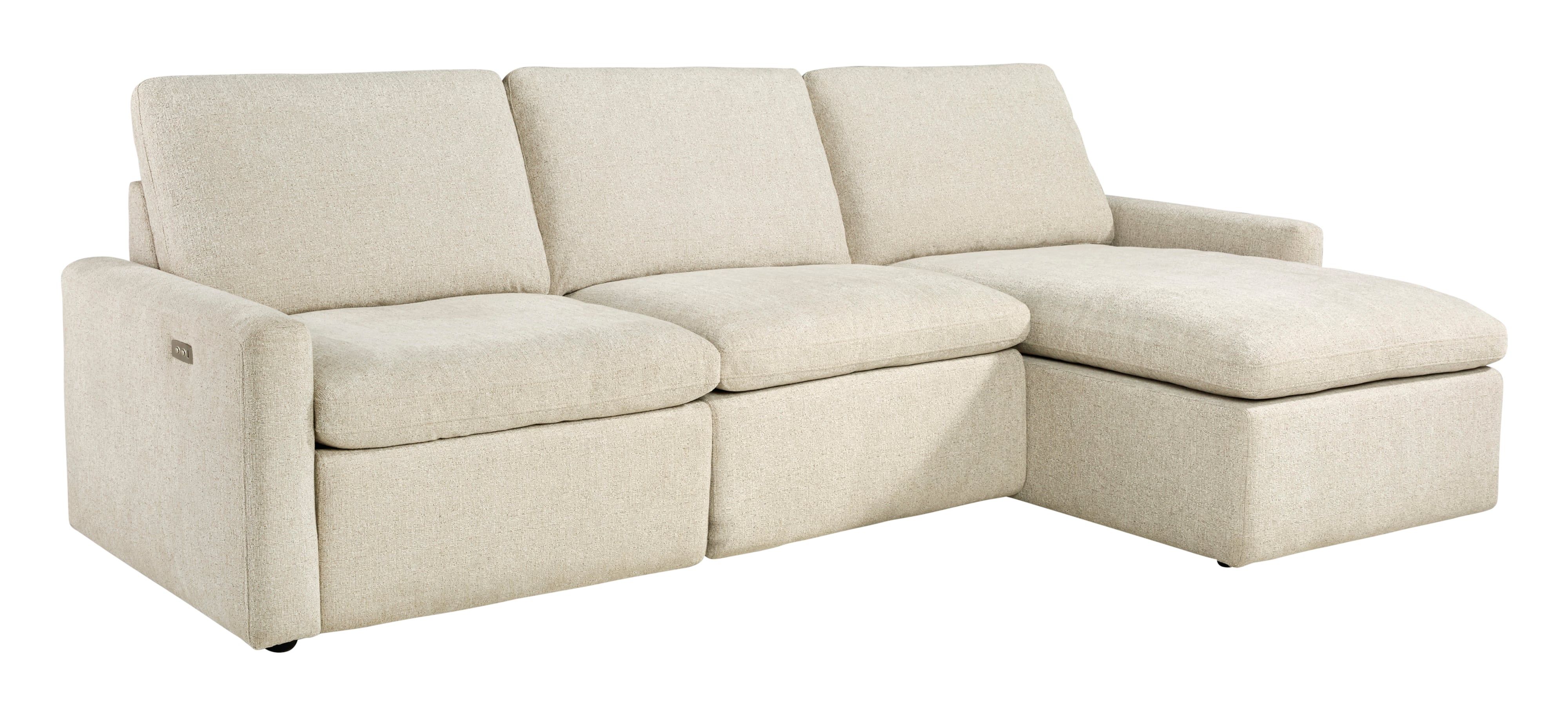 Hartsdale 3Piece Power Reclining Sectional Sadler's Home Furnishings