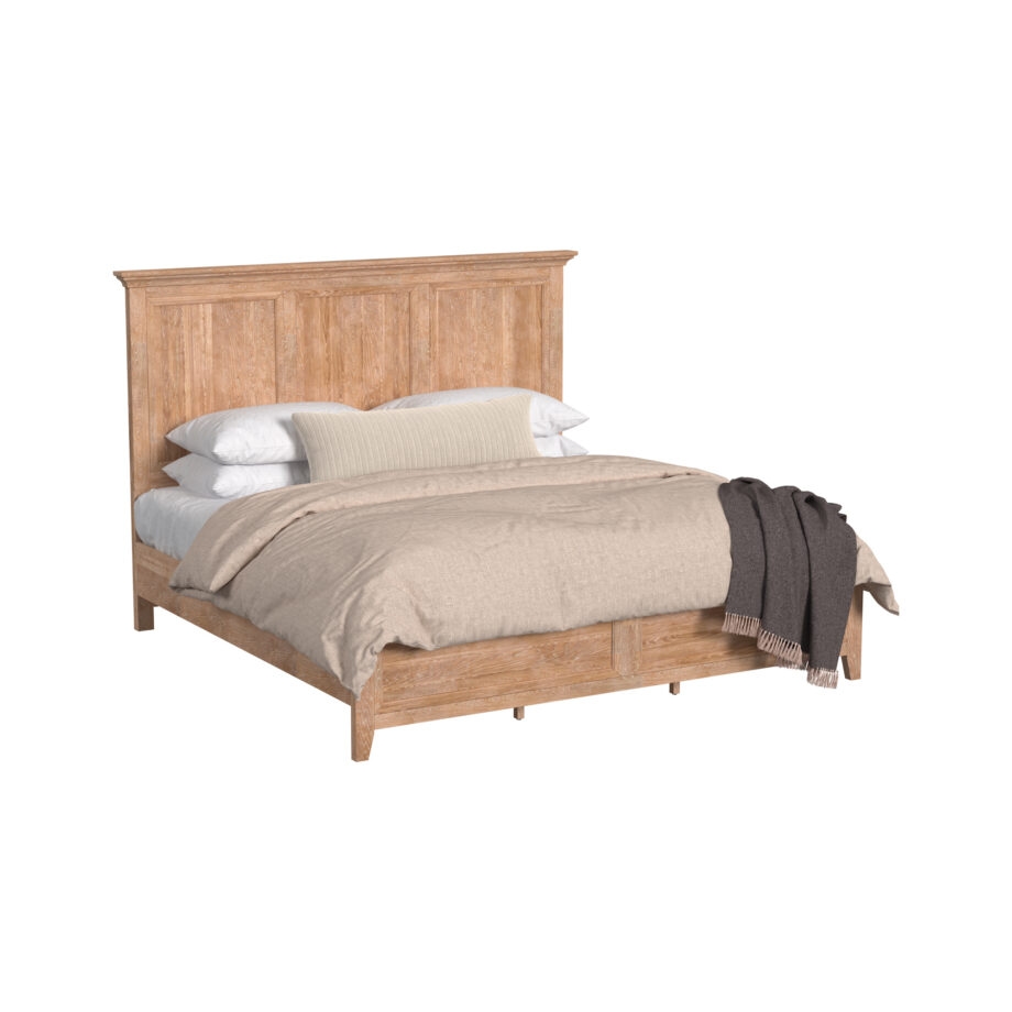King Panel Bed