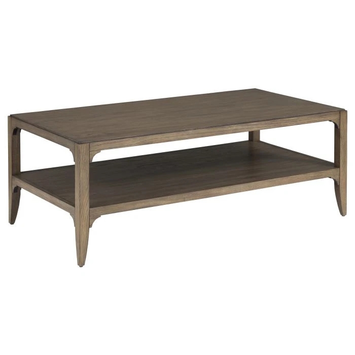 48" HPL Cocktail Table w/Lower Shelf