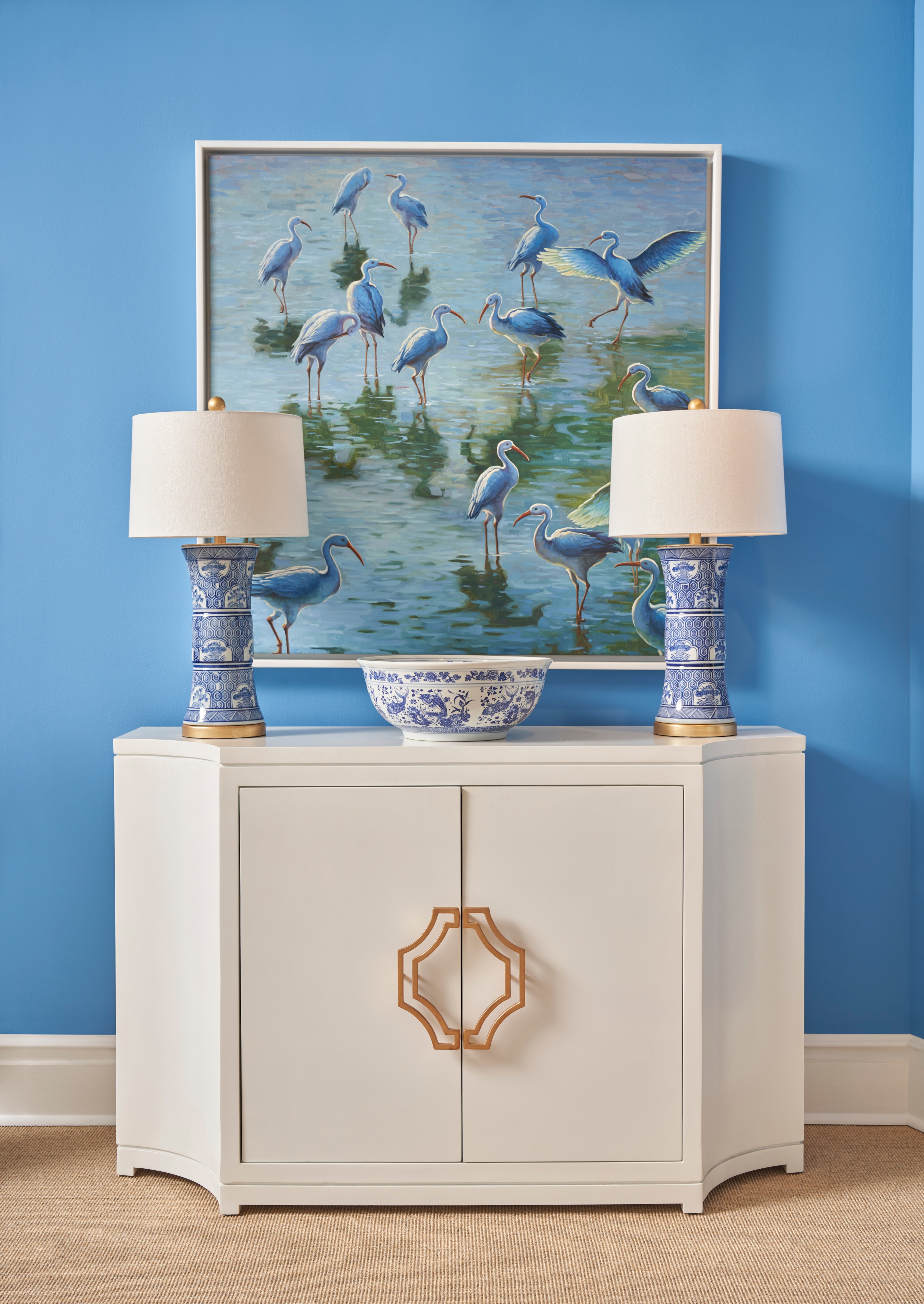 Jean Credenza - White