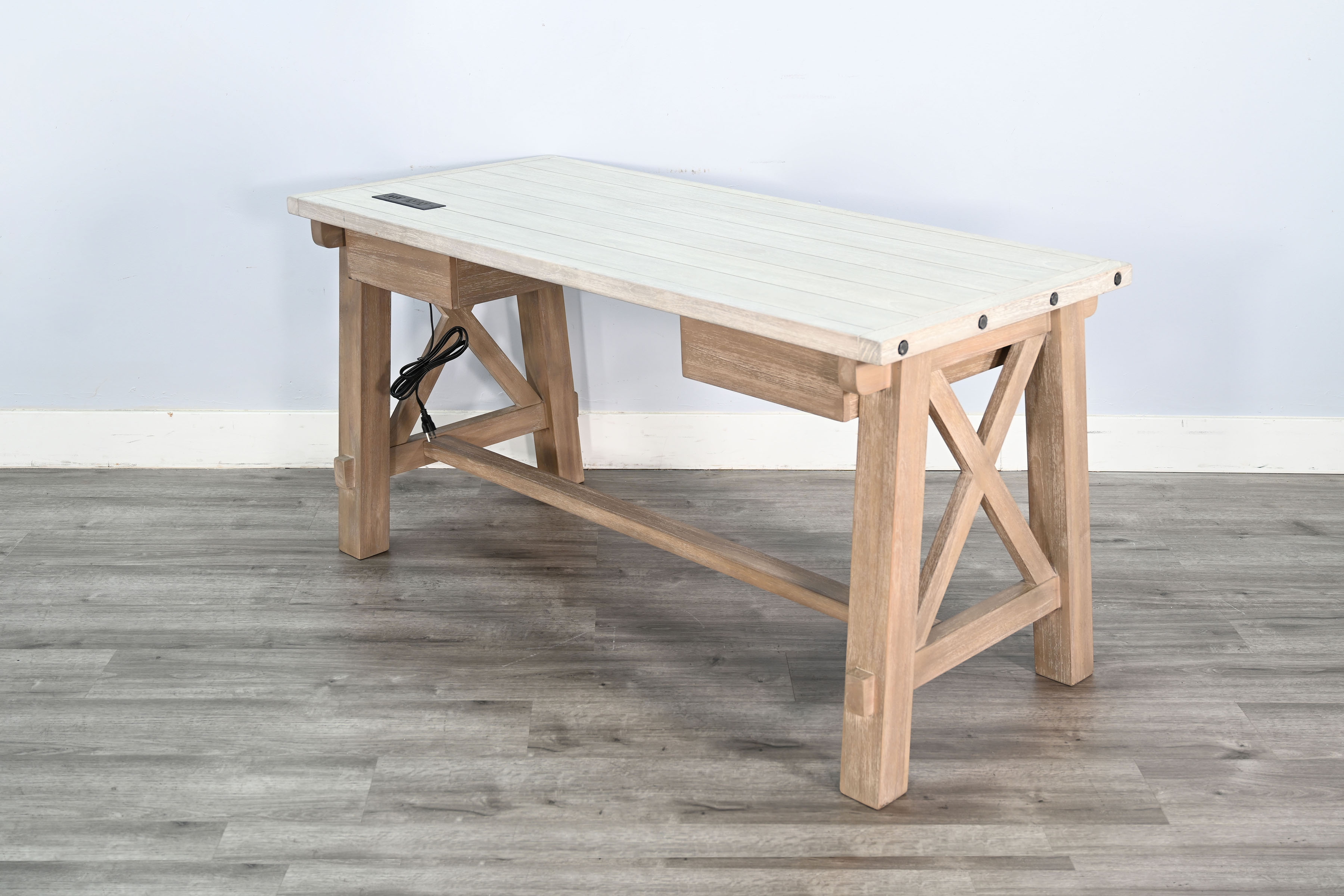 Vivian Writing Desk W/ Power Plug