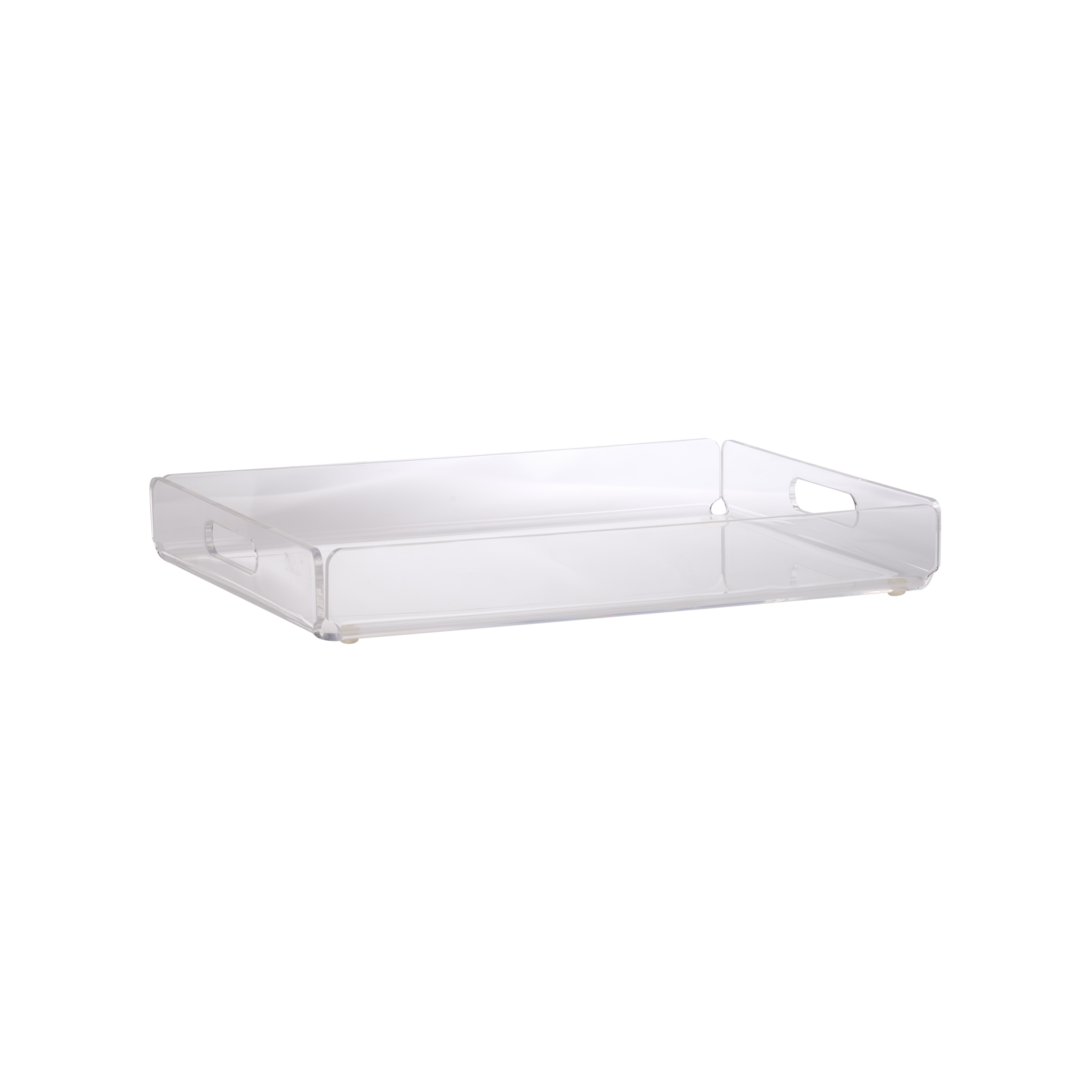 Corner Cut Acrylic Tray