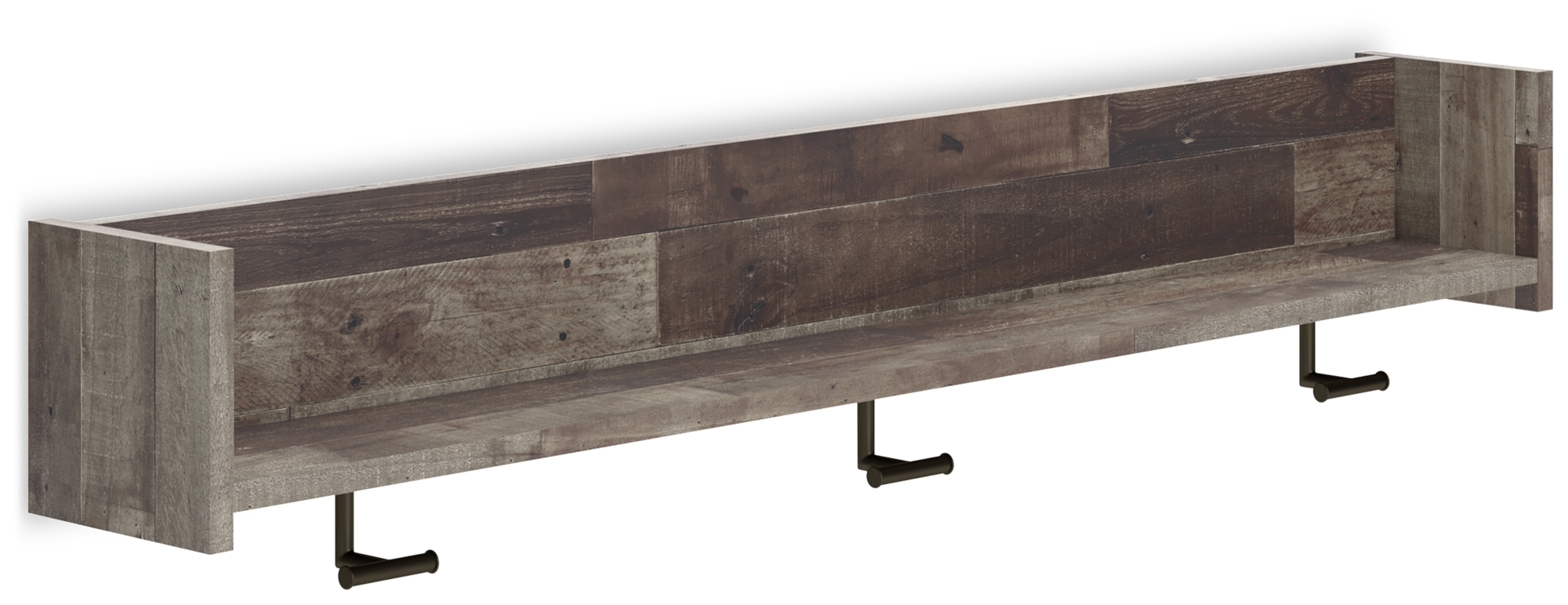 Wall Mounted Coat Rack W/Shelf