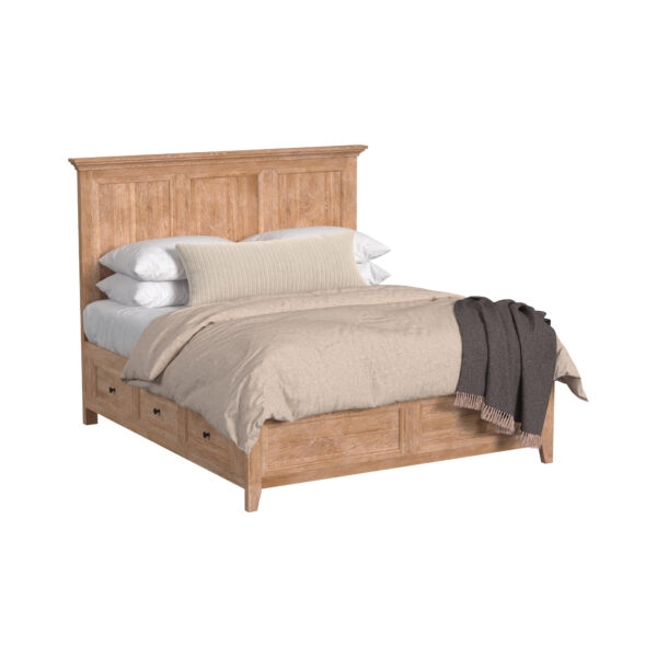 King Storage Bed