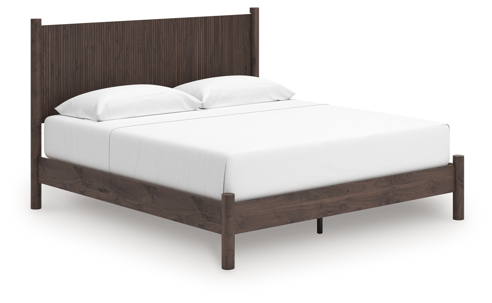 King Panel Platform Bed