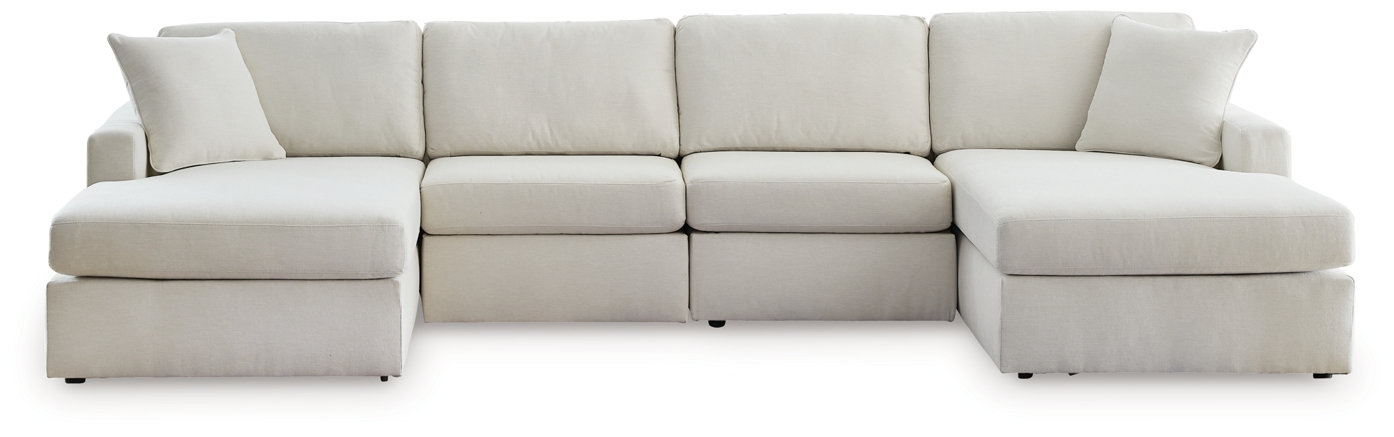 4-Piece Double Chaise Sectional