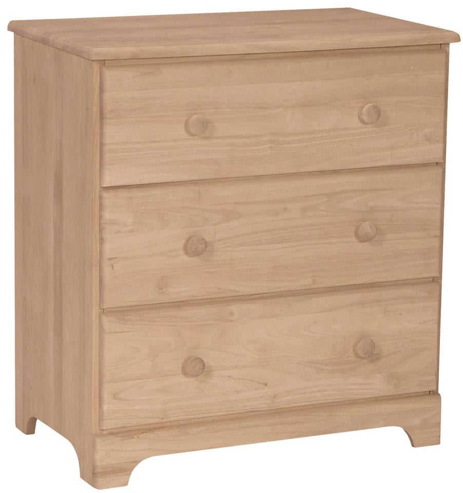 Jamestown 3-Drawer Chest