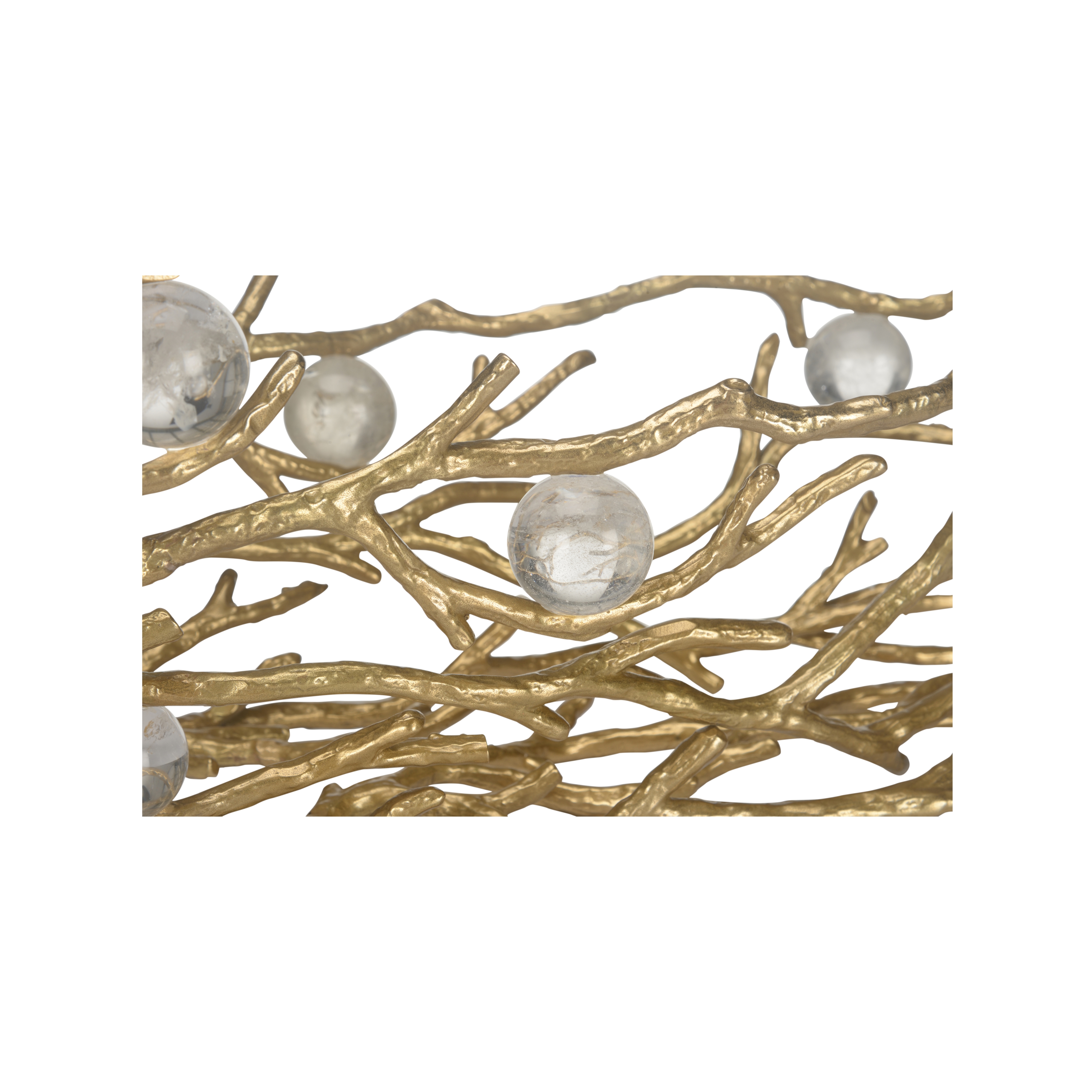 Open Twig And Crystal Balls Bowl