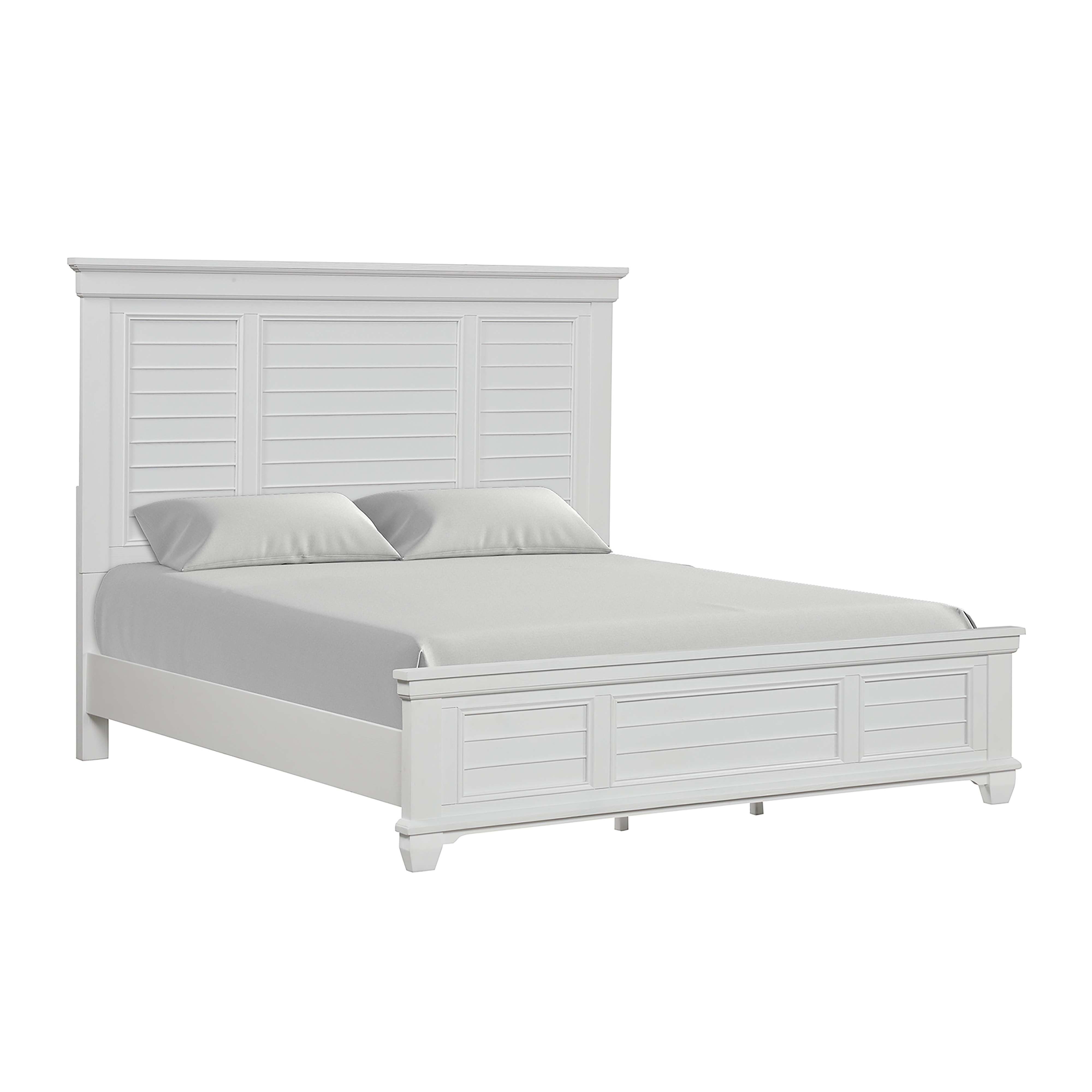 King！ NC Kirstin 625682 Transitional King Panel Bed | Walker's Furniture