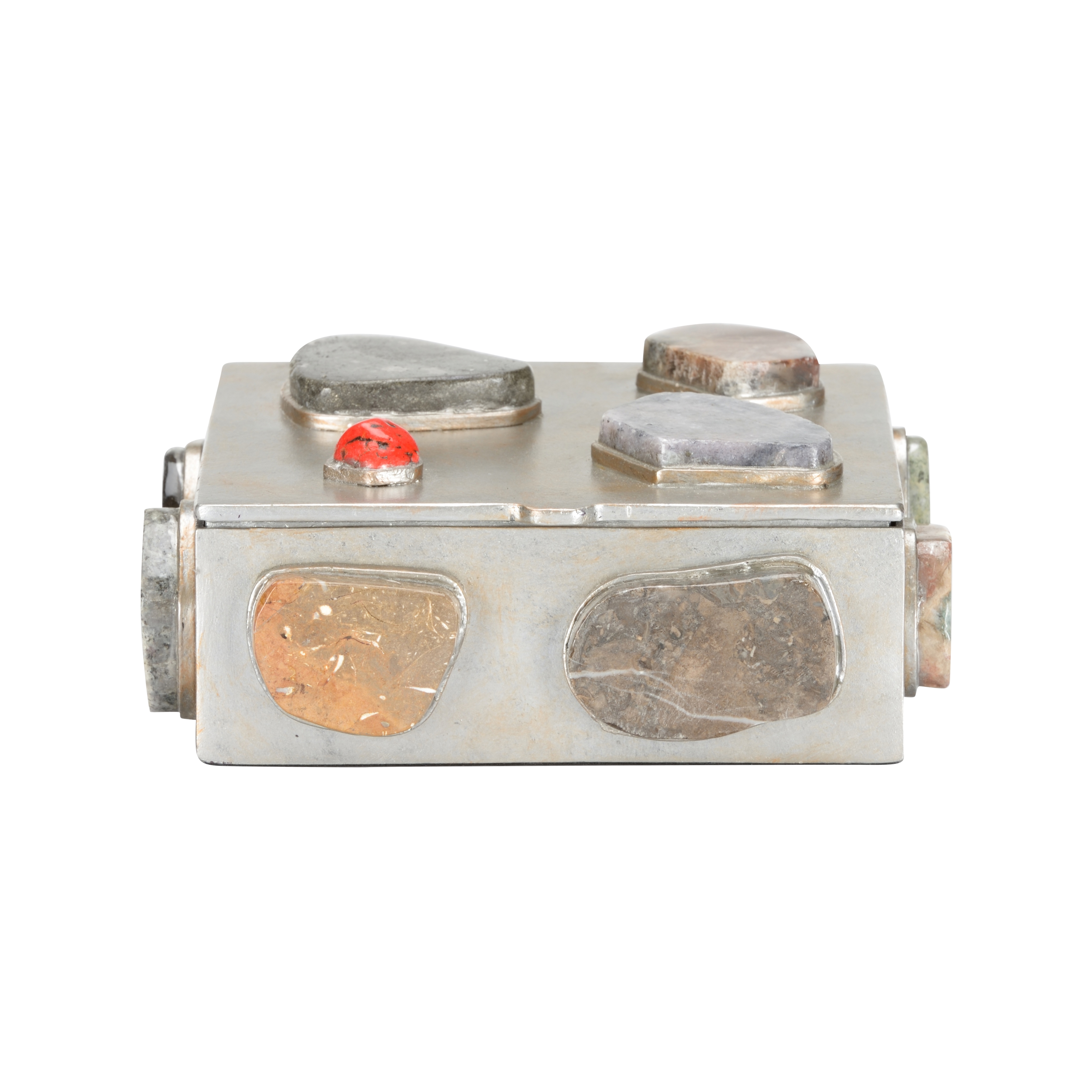 Caribbean Gold Jewelry Box-Square (Sm)