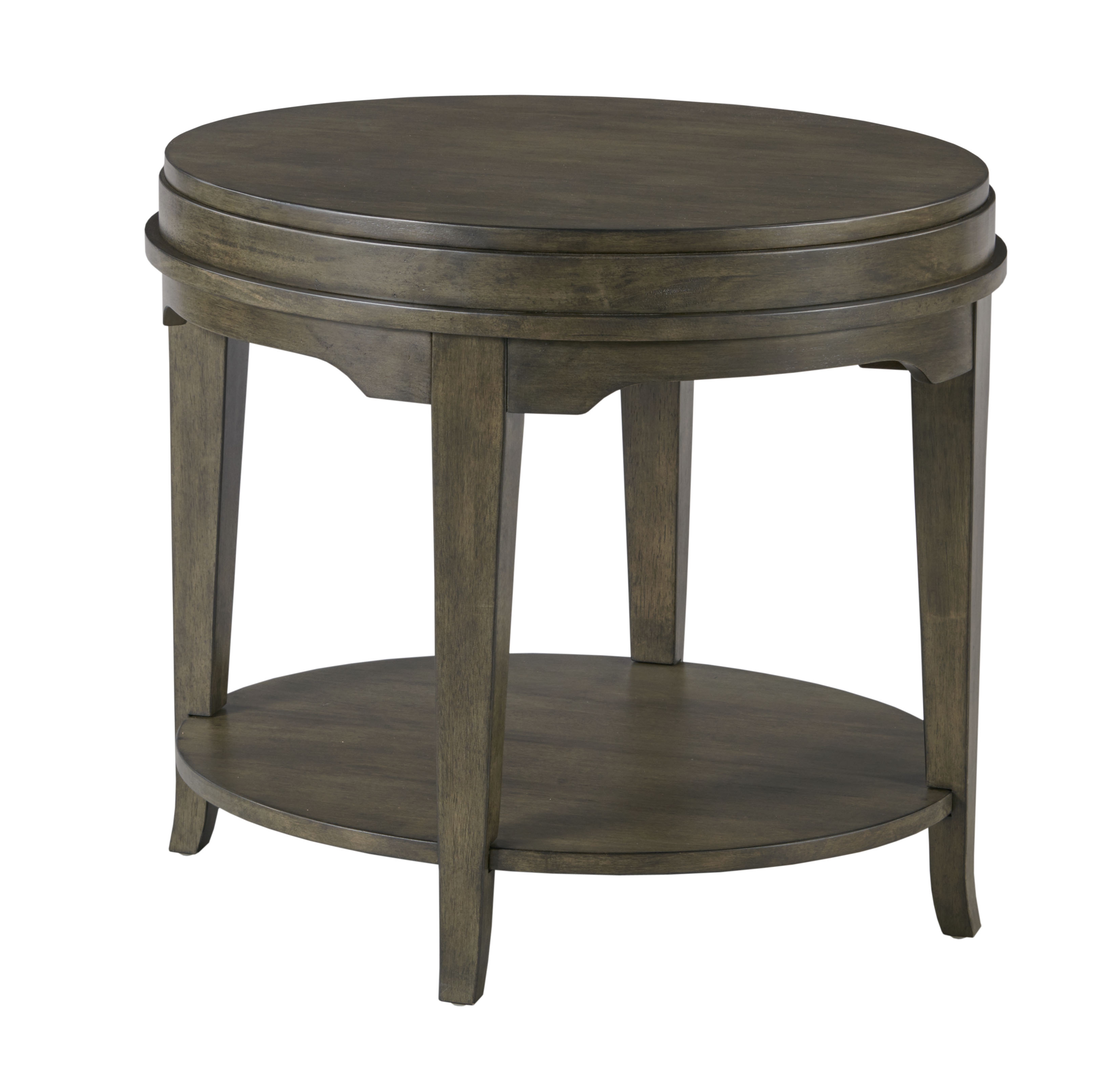 Oval End Table