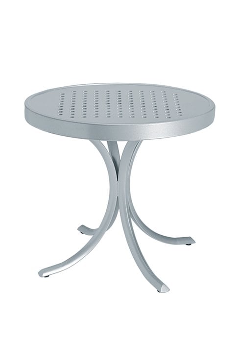 20" Round Aluminum Tea Table