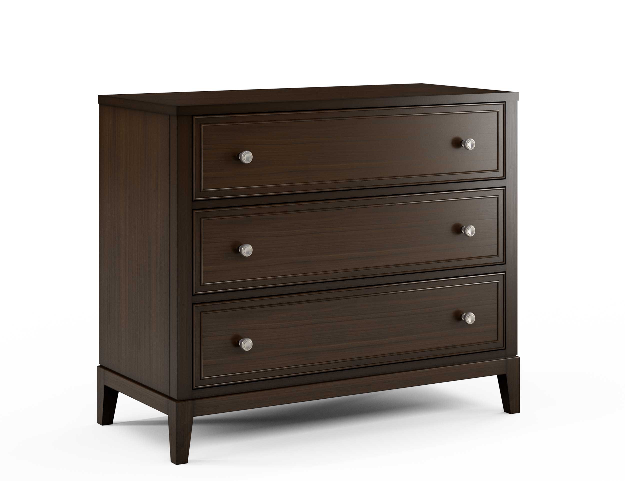 3-Drawer Single Dresser