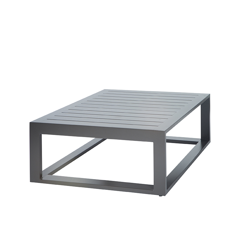 38" Sq. Slat-Top Chat Table