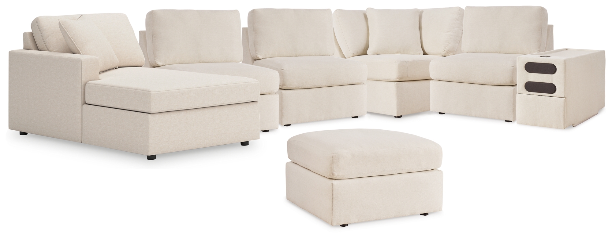 6-Piece Sectional With Chaise And Ottoman