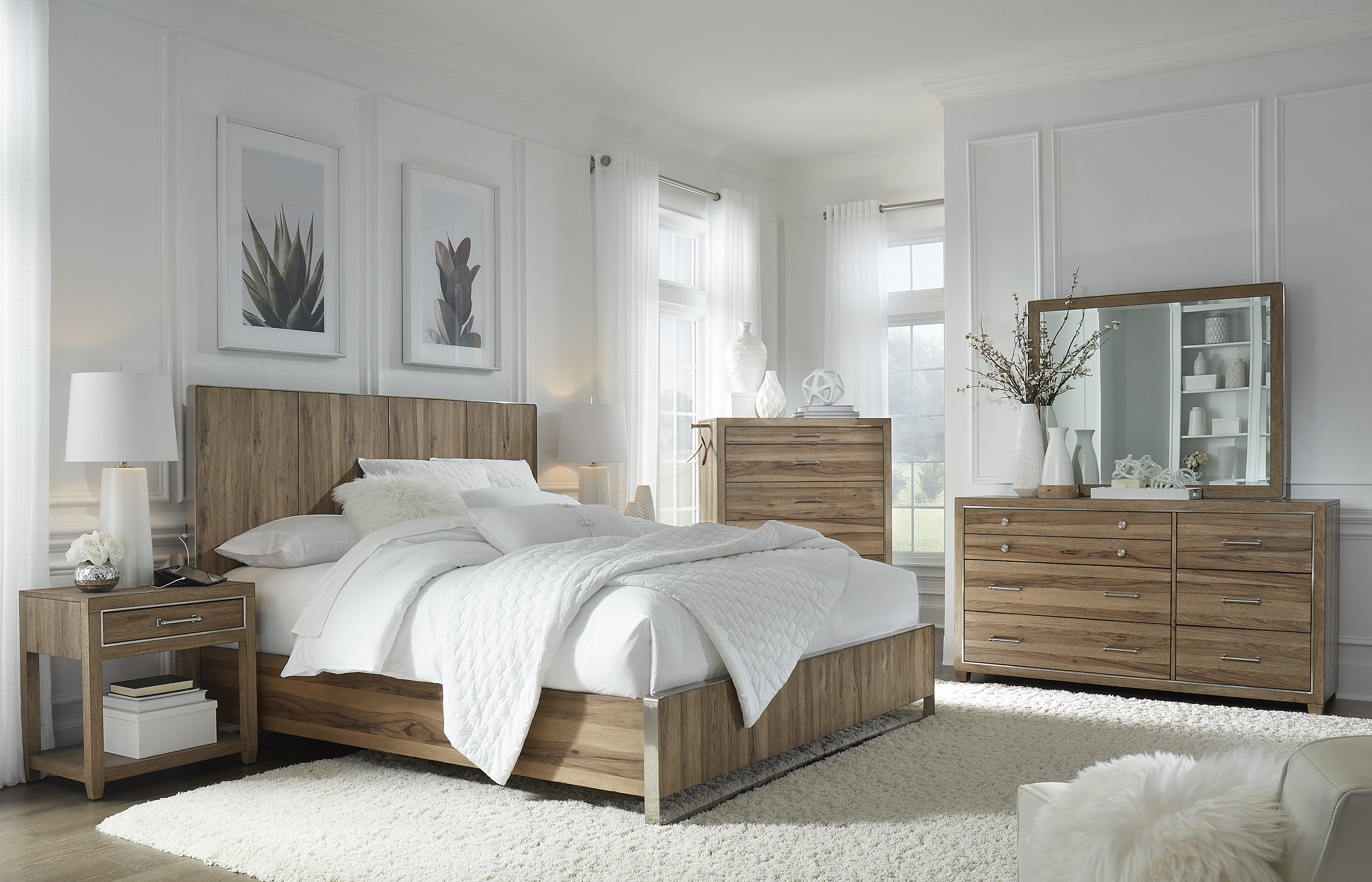 Paxton Contemporary California King Bedroom Set Sadler's Home