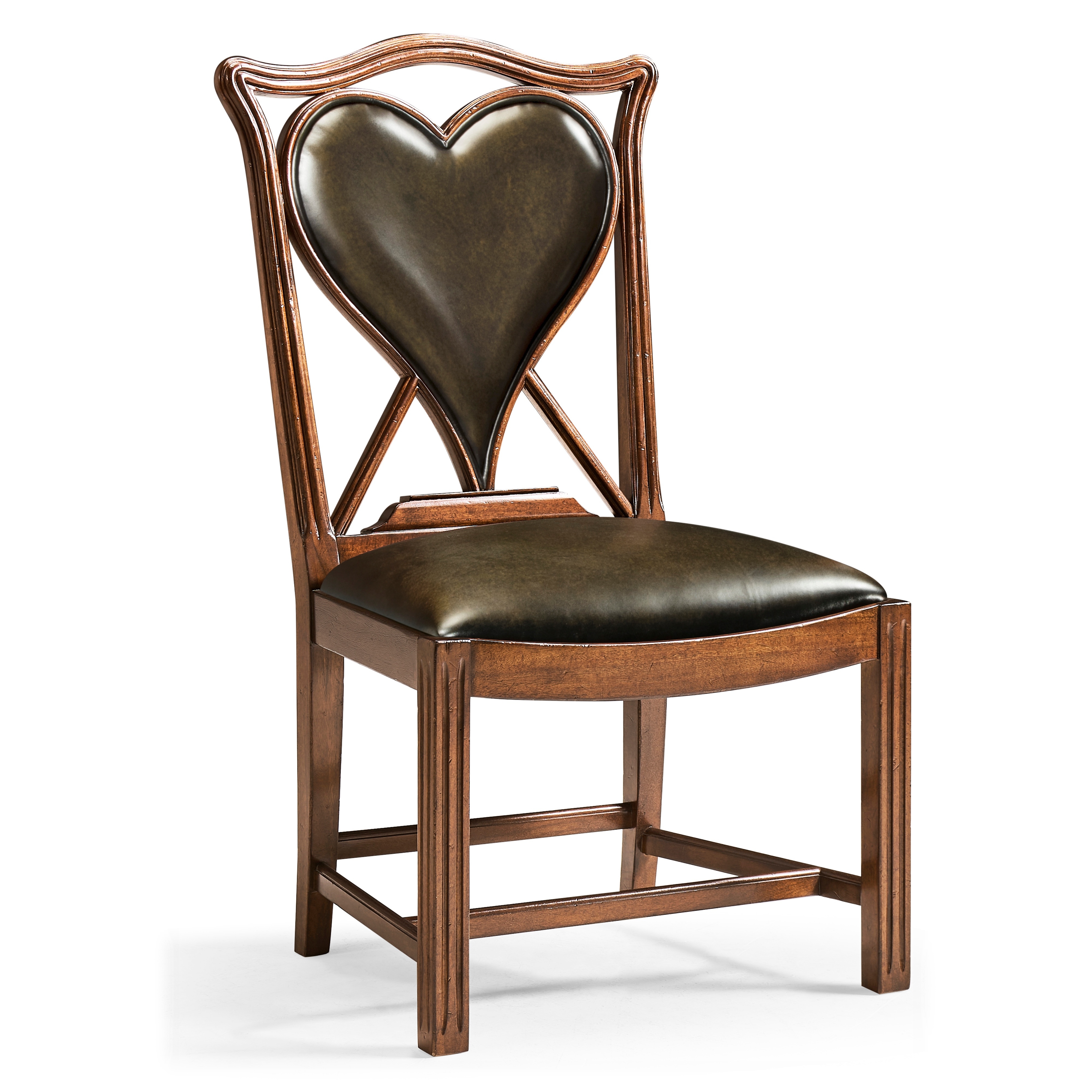 Playing Card "Heart" Side Chair