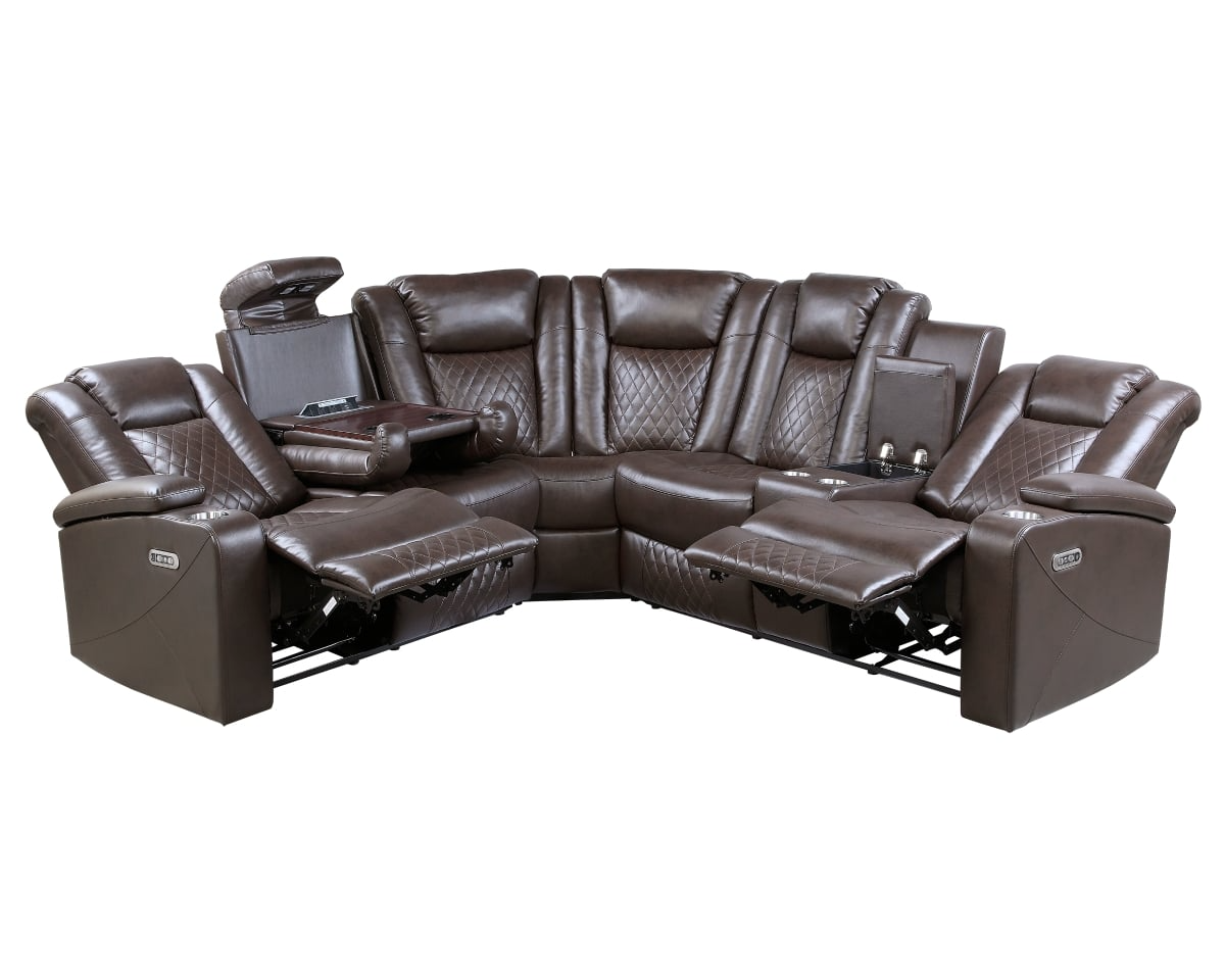 3-Piece Reclining Sectional Sofa