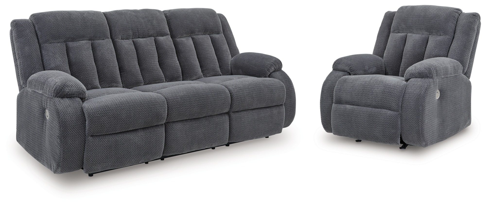 Power Reclining Sofa And Power Recliner