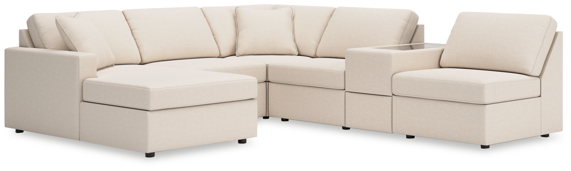 6-piece Sectional With Chaise