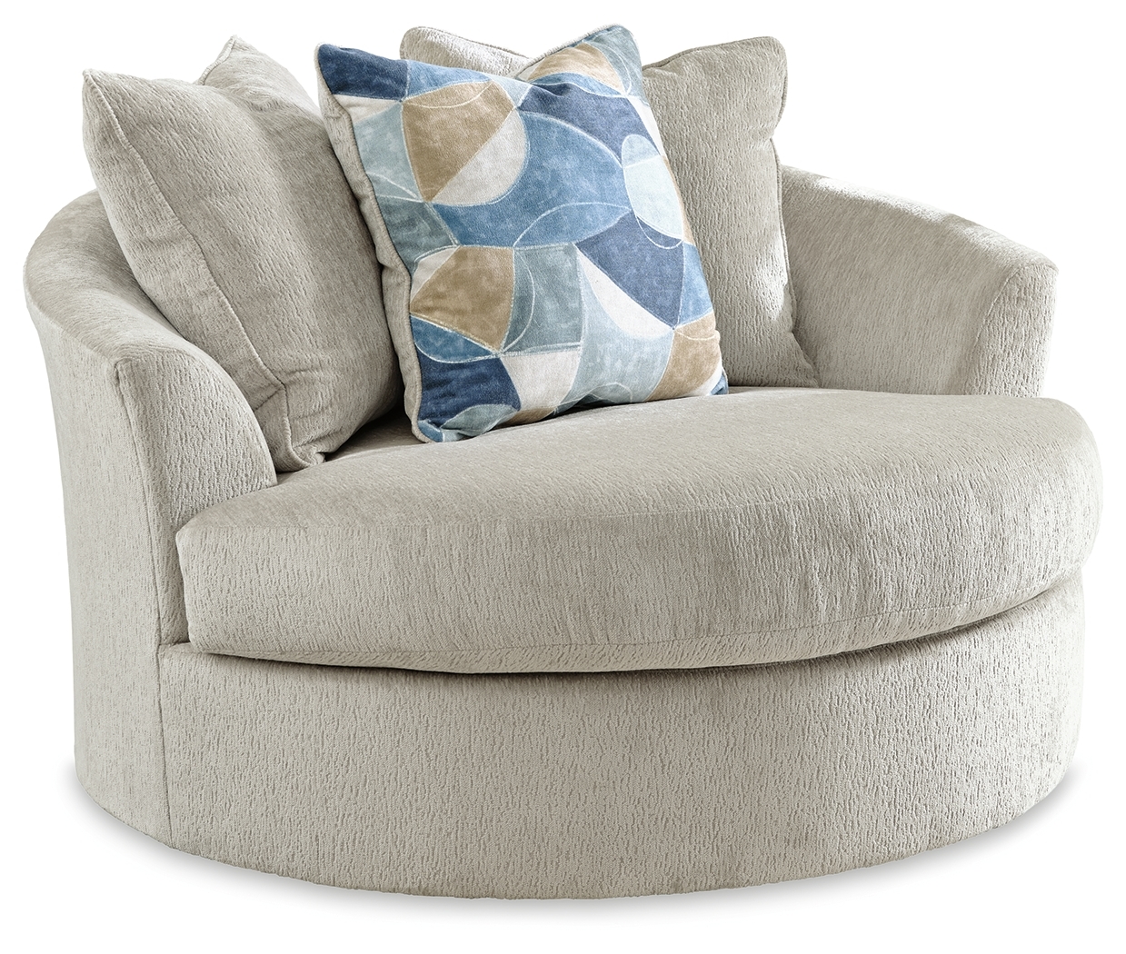 Oversized Swivel Accent Chair