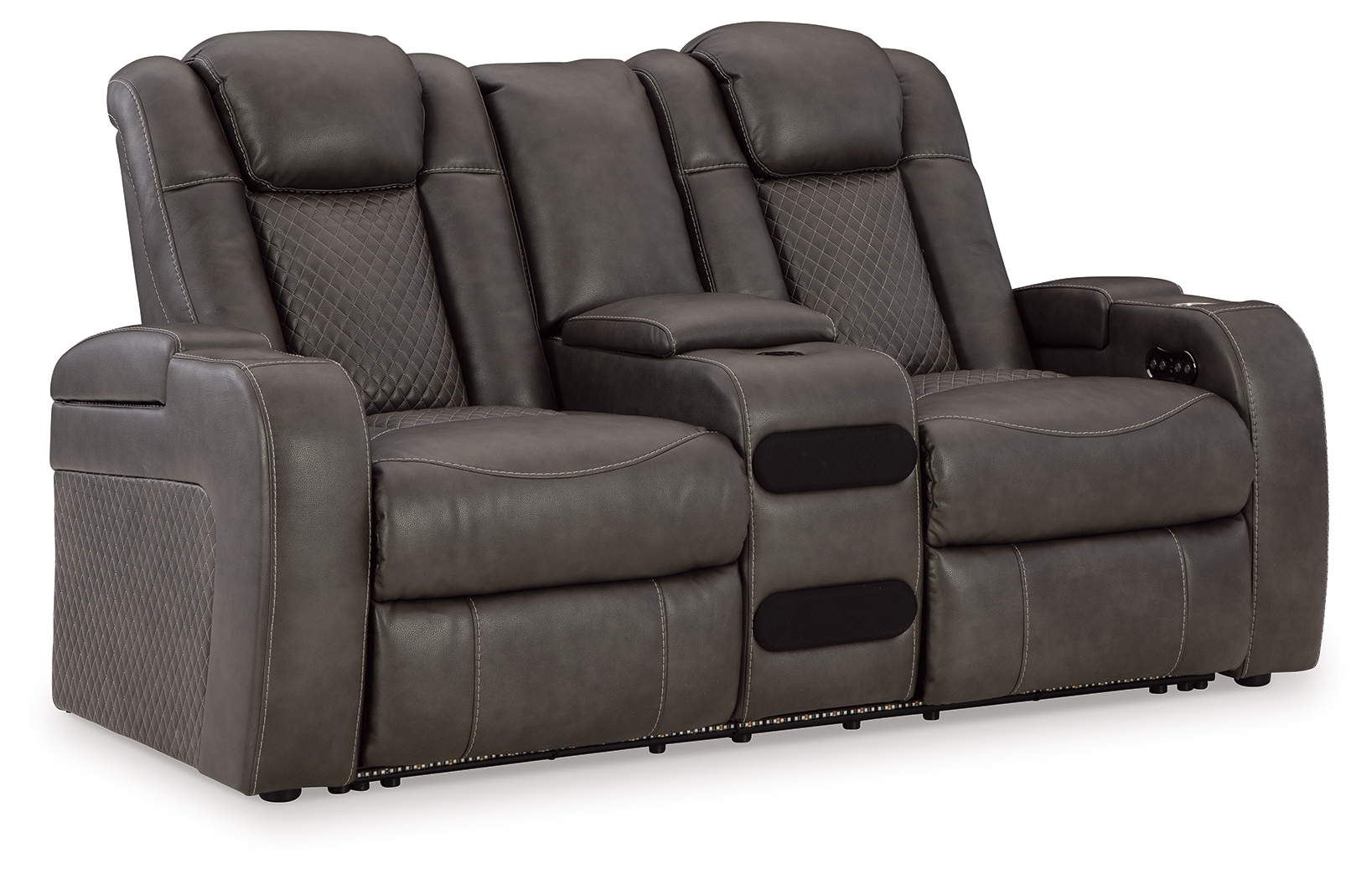 Pwr Rec Loveseat/Con/Adj Hdrst
