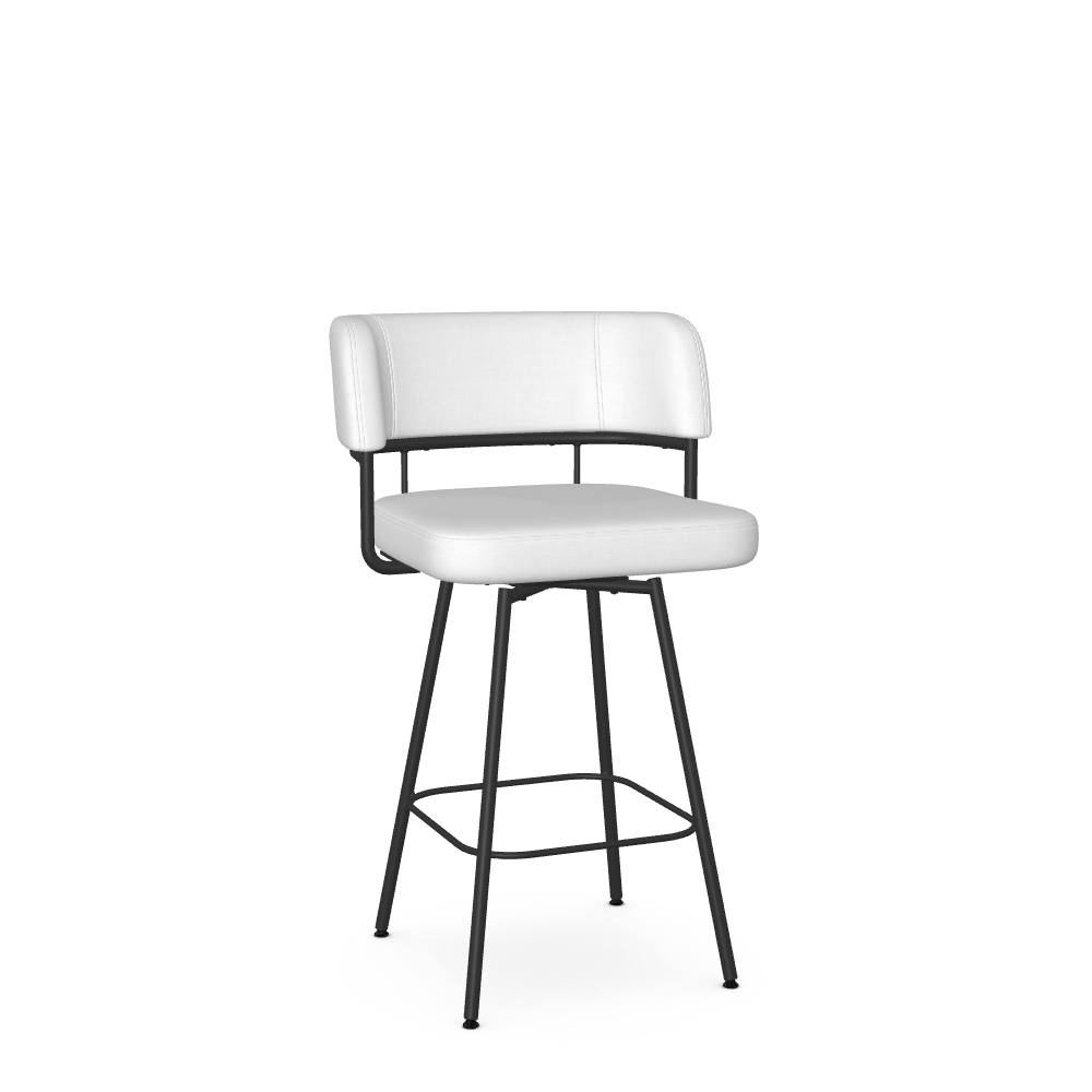 Upholstered Counter Height Swivel Stool