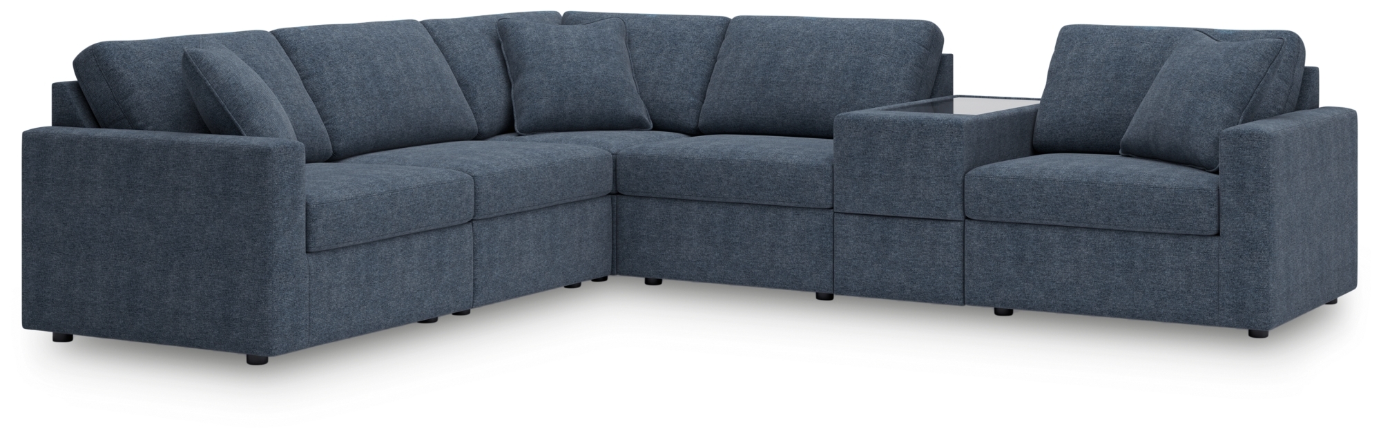 6-Piece Sectional Console