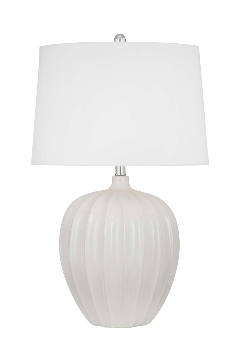 Lotus White Table Lamp