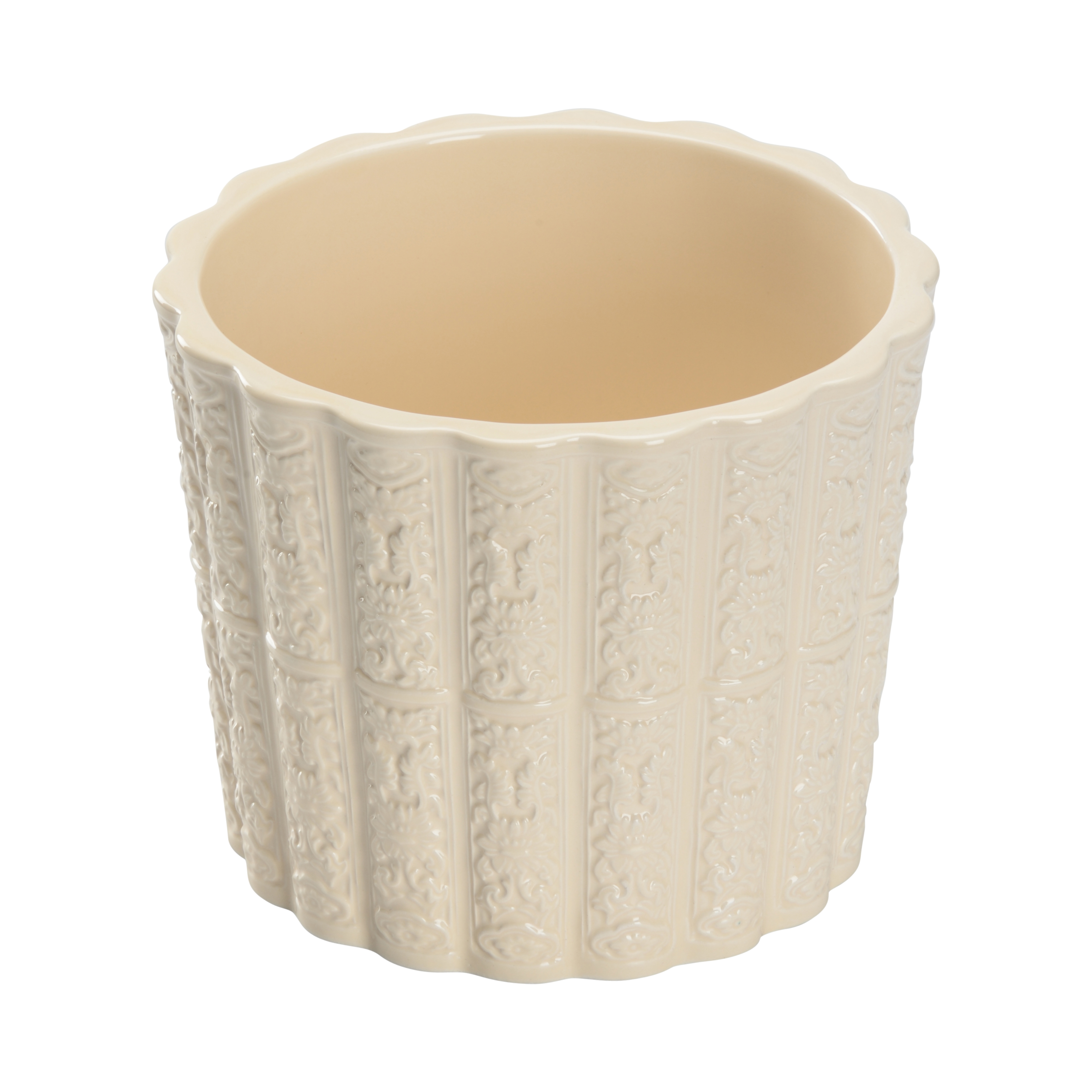 Brandywine Planter - Cream