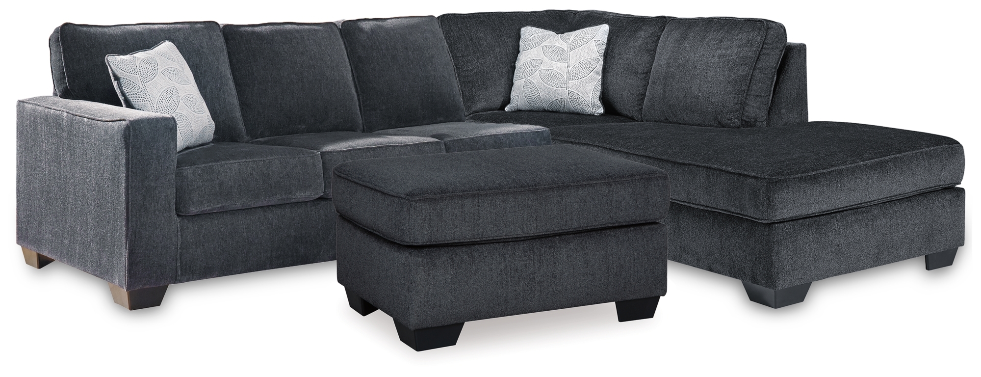 2-Piece Sleeper Sectional And Ottoman