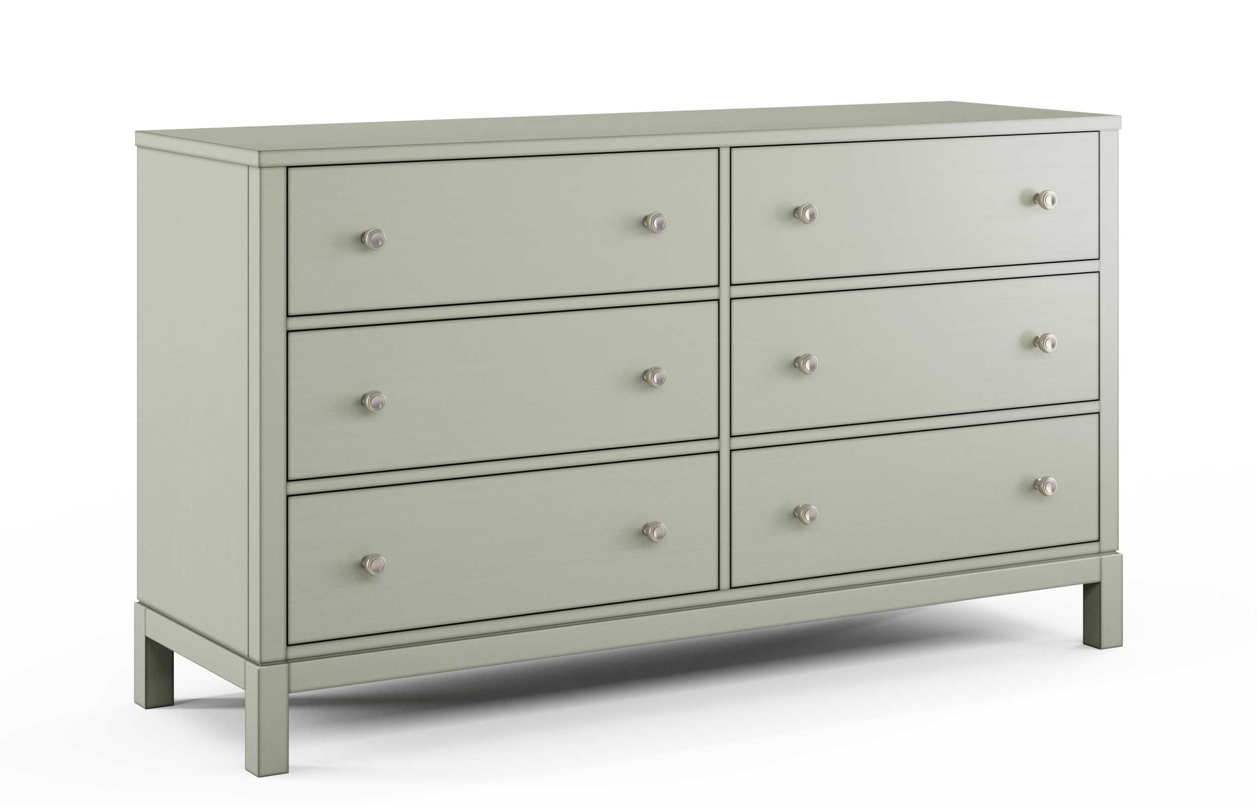 6-Drawer Double Dresser