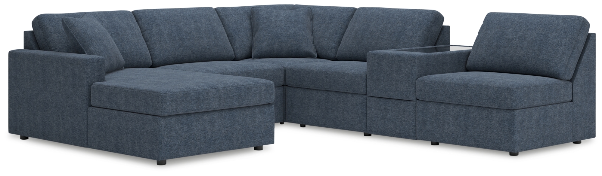 6-Piece Sectional With Chaise