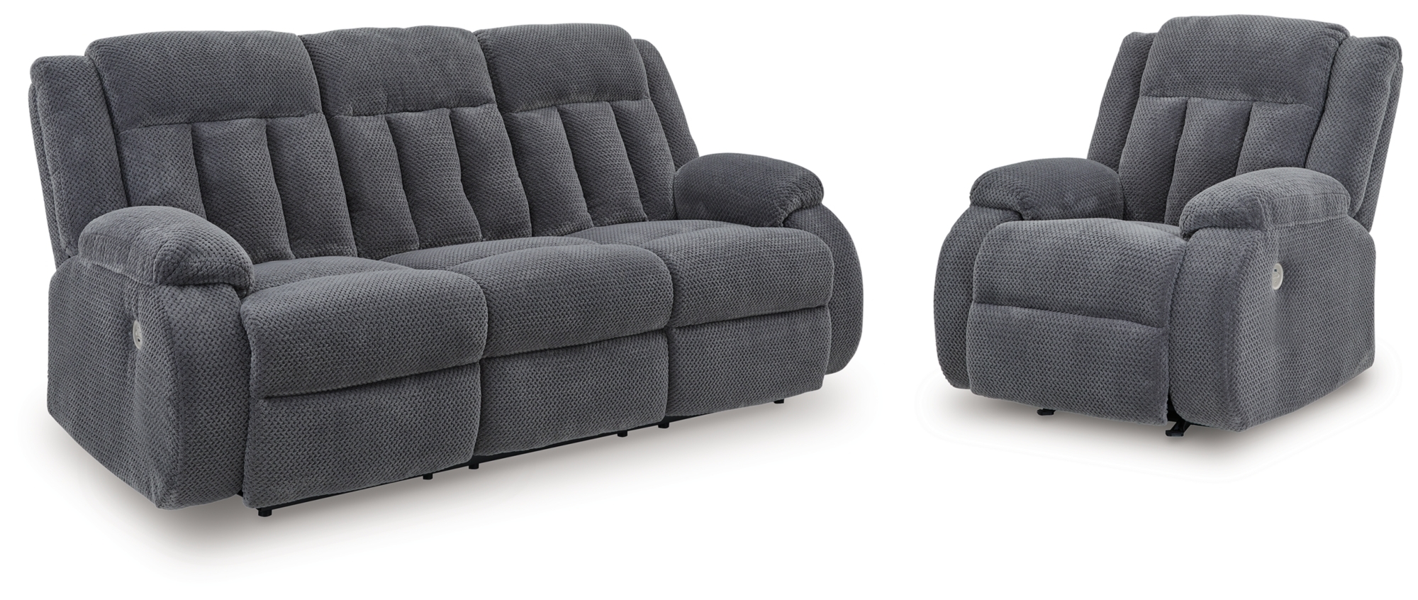 Power Reclining Sofa And Power Recliner