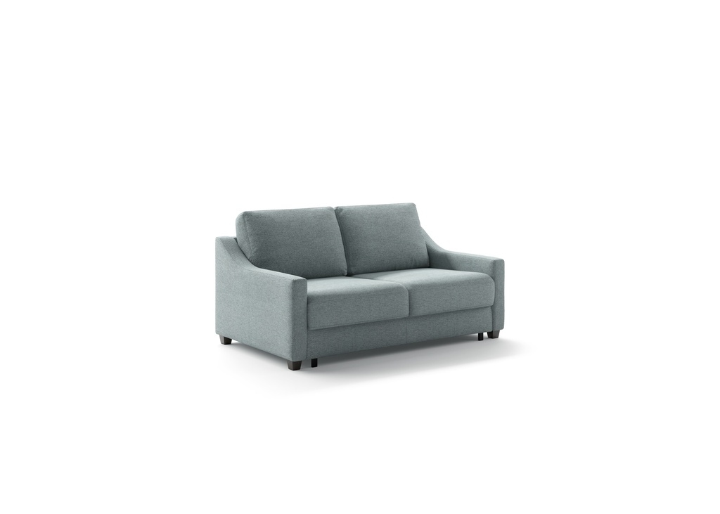 Slope-Arm Queen Sleeper Loveseat
