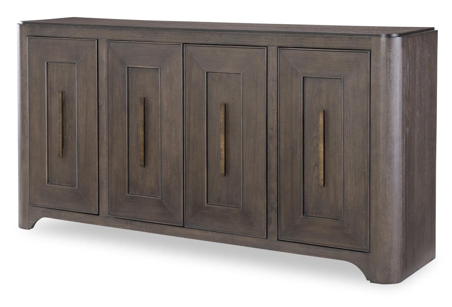 Wood-Top Credenza